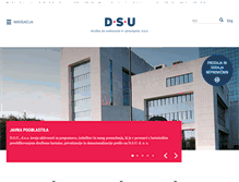 Tablet Screenshot of dsu.si