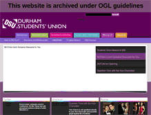 Tablet Screenshot of dsu.org.uk